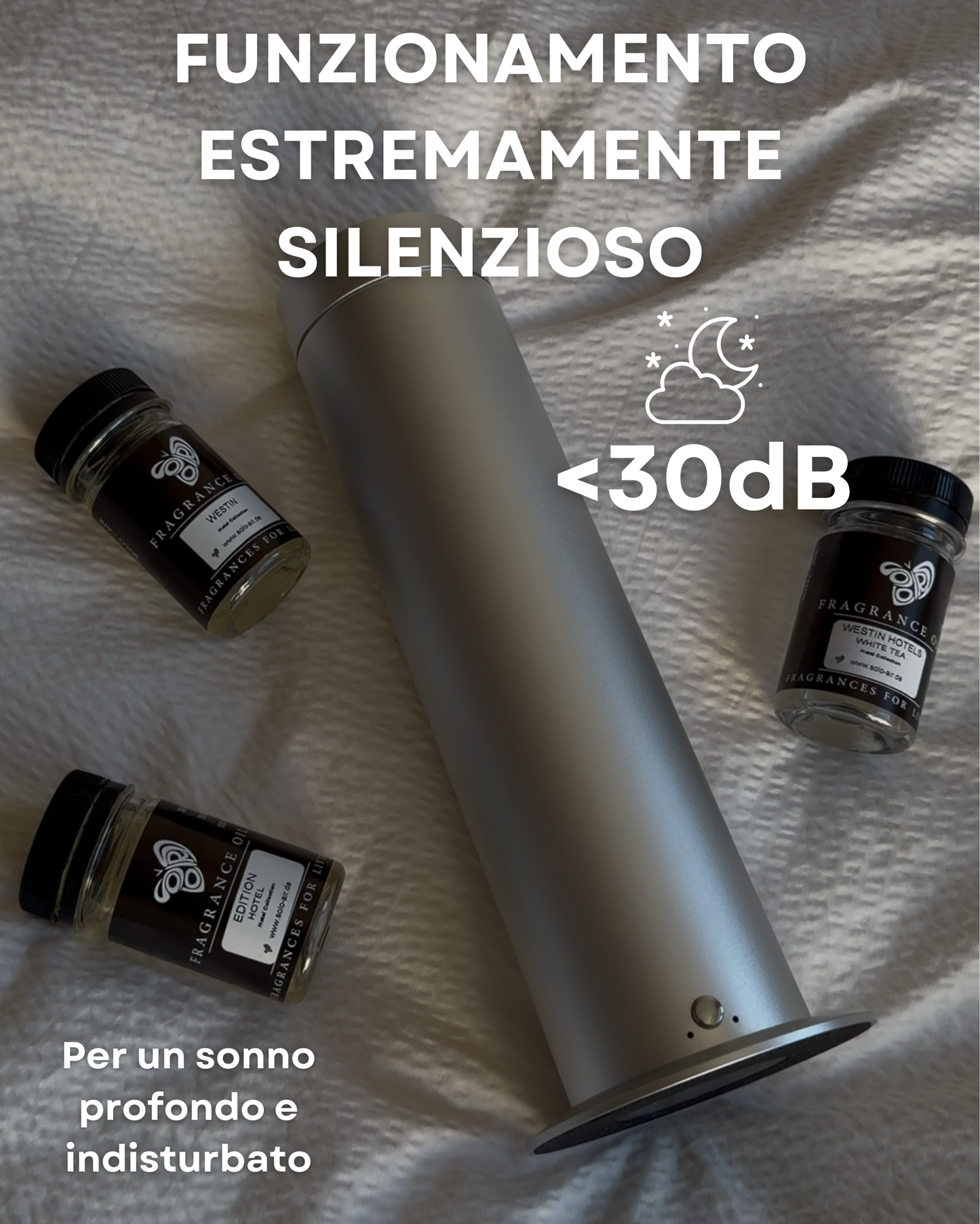 Diffusore di Fragranze CH150 Argento