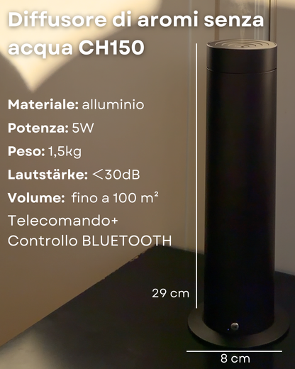 Diffusore di Fragranze CH150 Nero