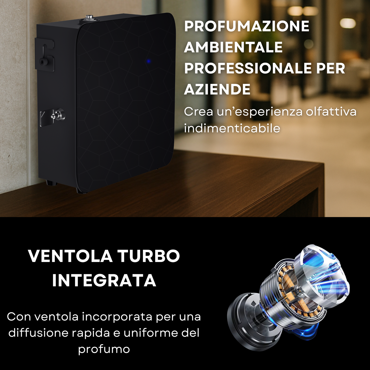 Diffusore di Fragranze A300 <450 m2