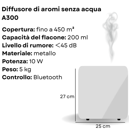 Diffusore di Fragranze A300 <450 m2