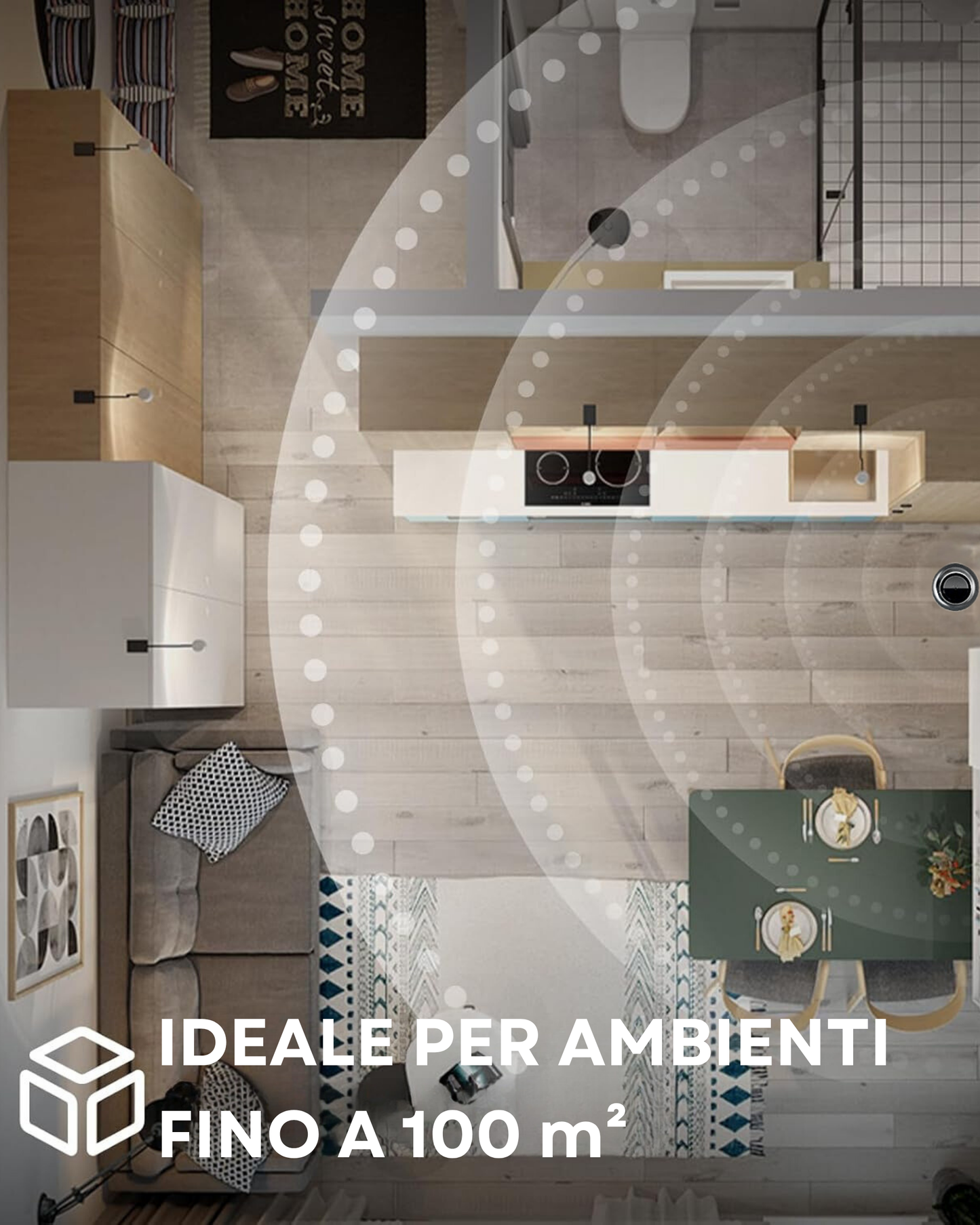 Diffusore di Fragranze CH100 Nero