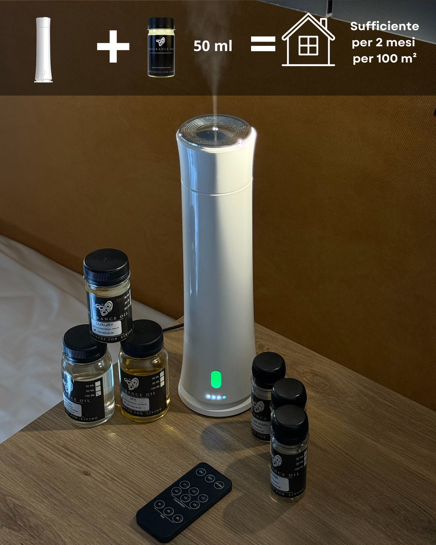 Diffusore di Fragranze CH100 Bianco