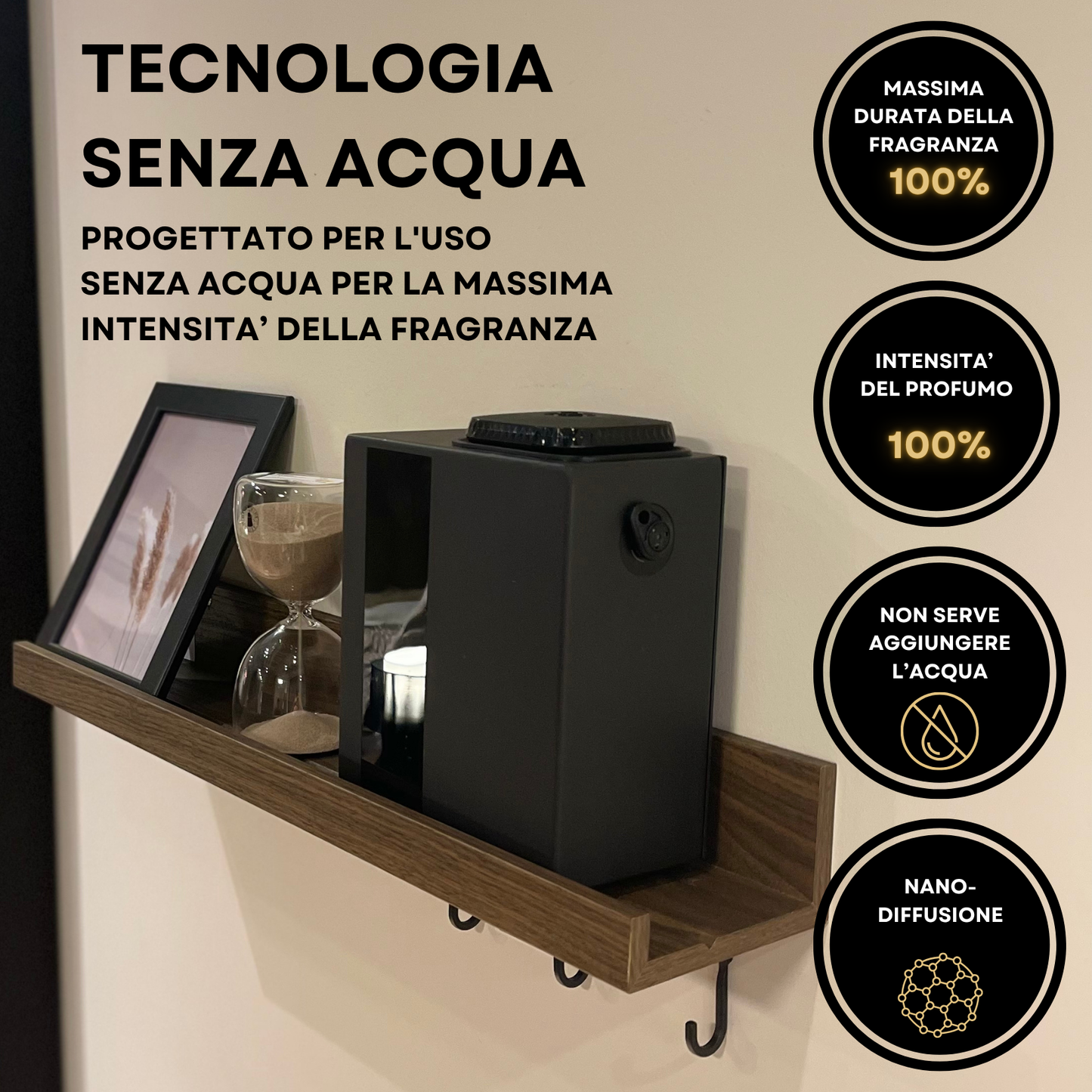 Diffusore di Fragranze A1000 <1500 m2