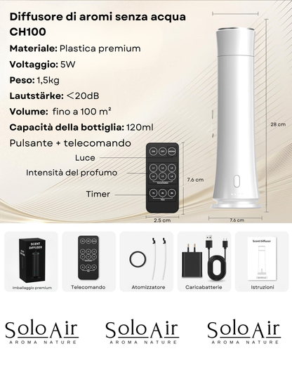 Diffusore di Fragranze CH100 Bianco