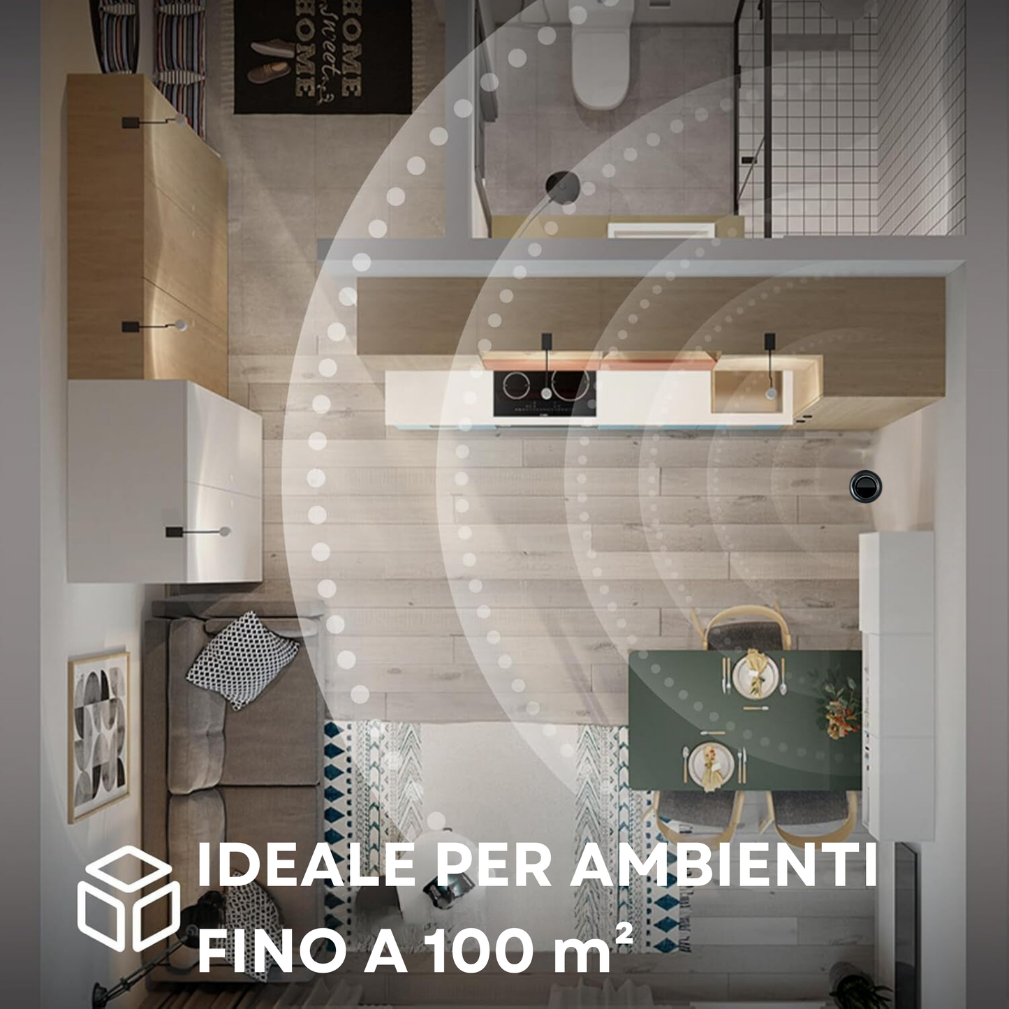 Diffusore di Fragranze CH124 Nero